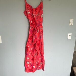 Banana Republic Floral Jumpsuit